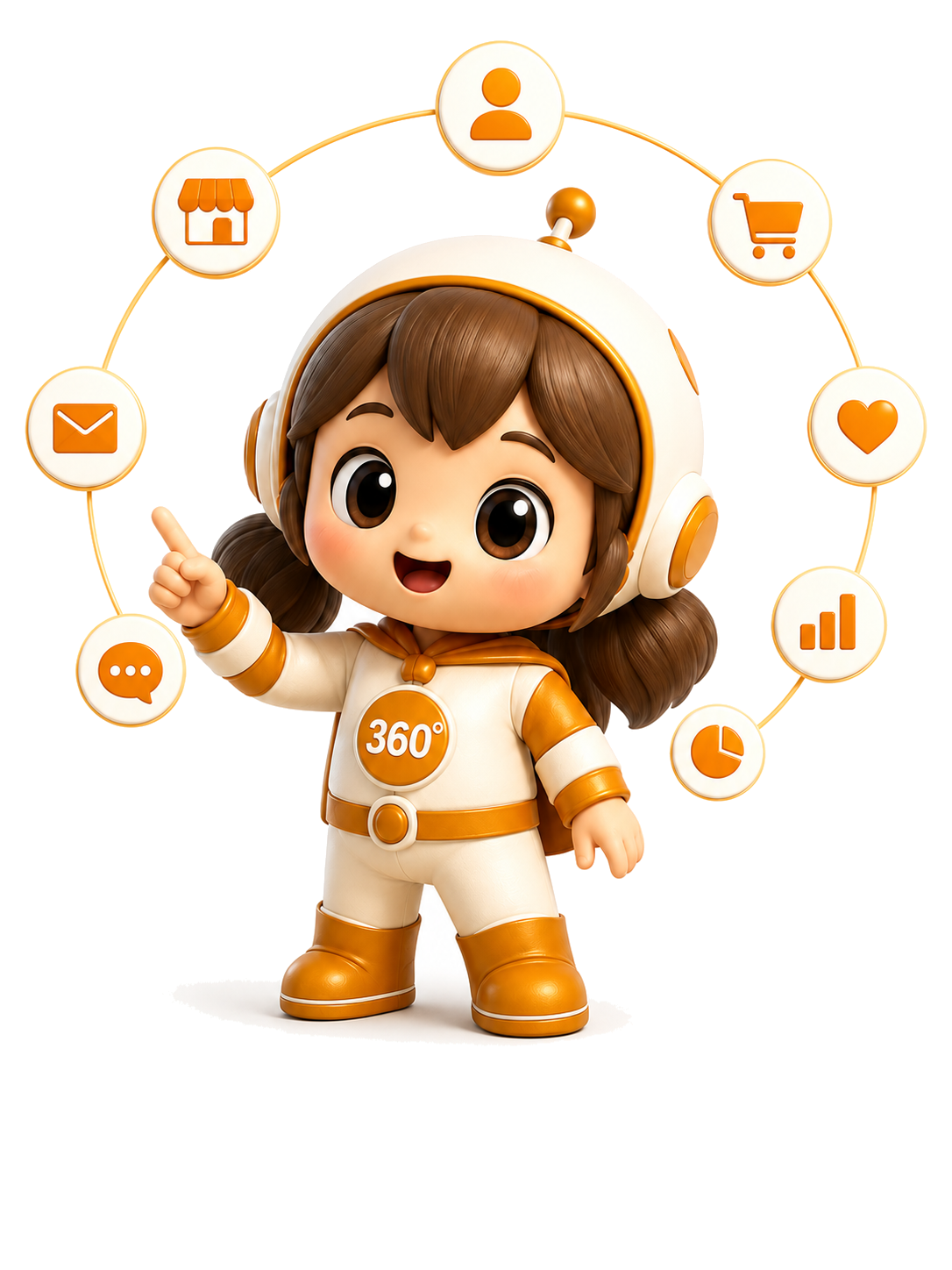 Customer 360 Agent character